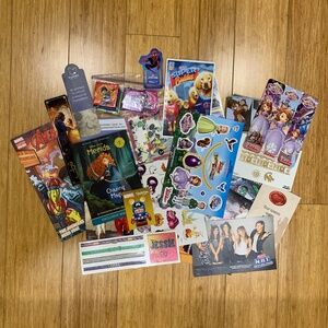 Disney miscellaneous items - trading cards, stickers, comics, and more